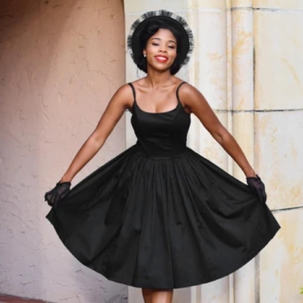 Pinup Girl Couture Jenny Swing Dress Size 3X Fit & Flare Retro